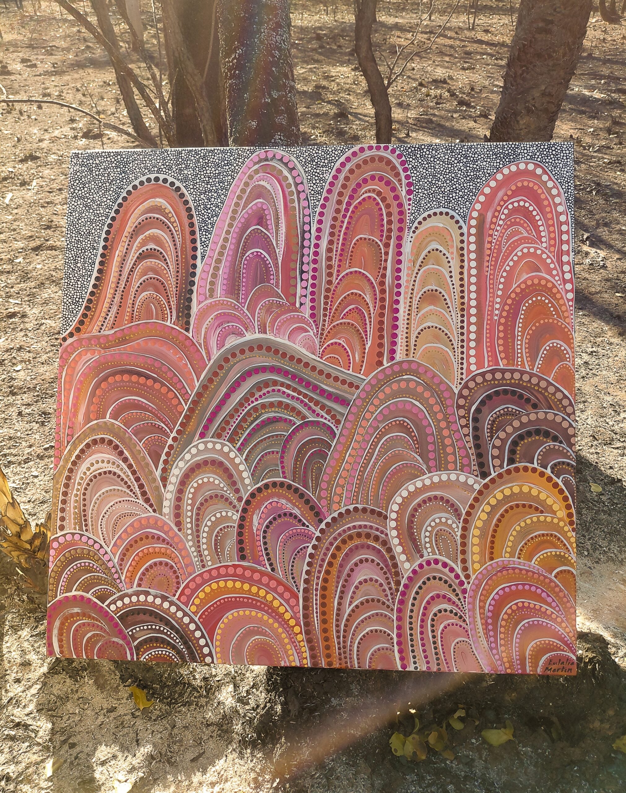 Eulalia Nawajarri Martin Aboriginal Art