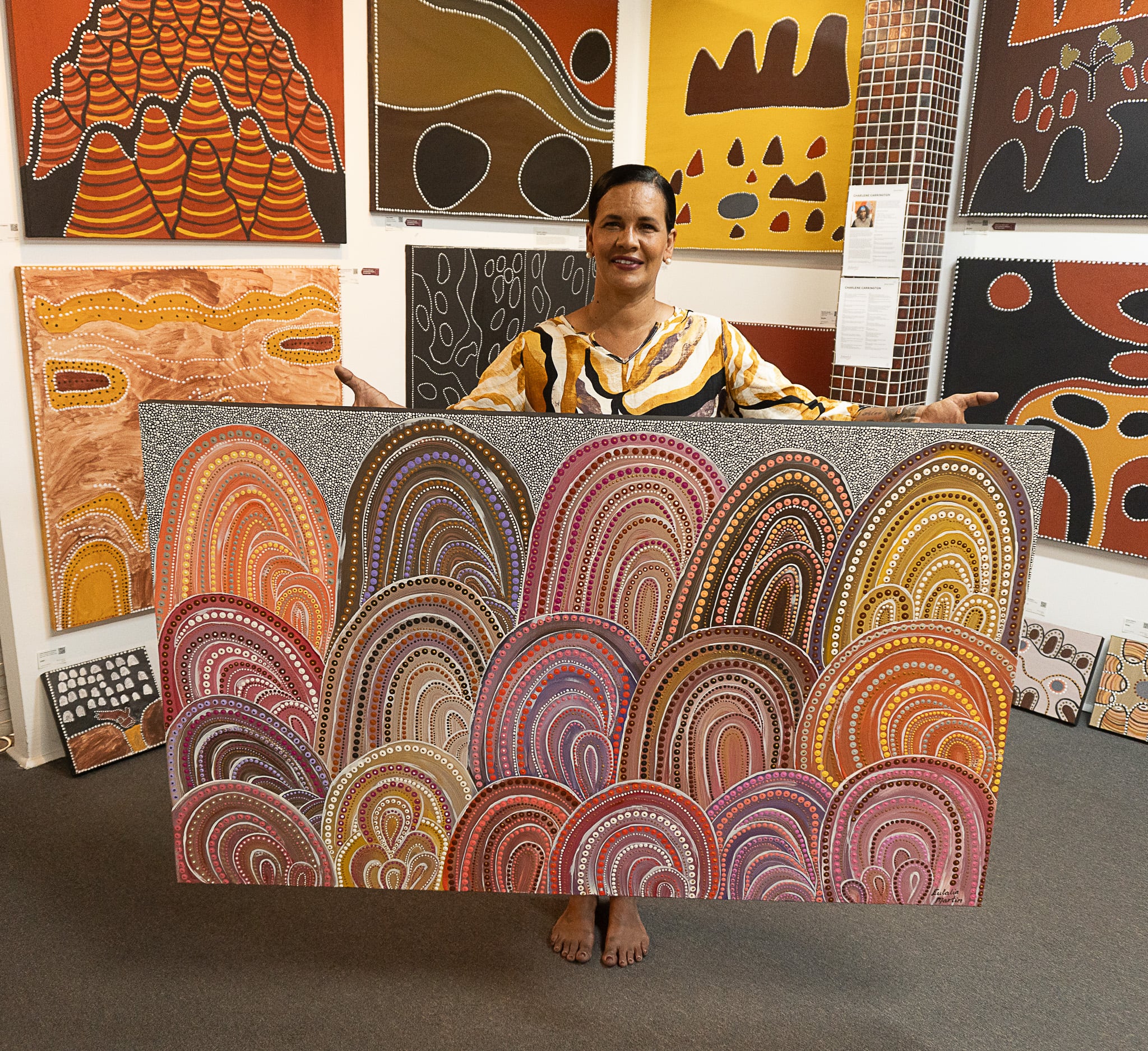 Eulalia Nawajarri Martin Aboriginal Art