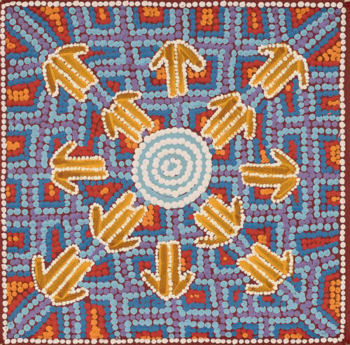 Jereline Nungarrayi Brown Aboriginal Art