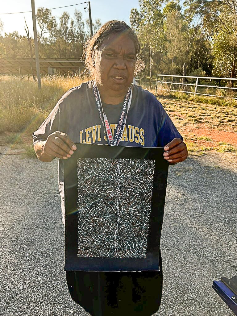 Annie Nelson Napangardi Aboriginal Art