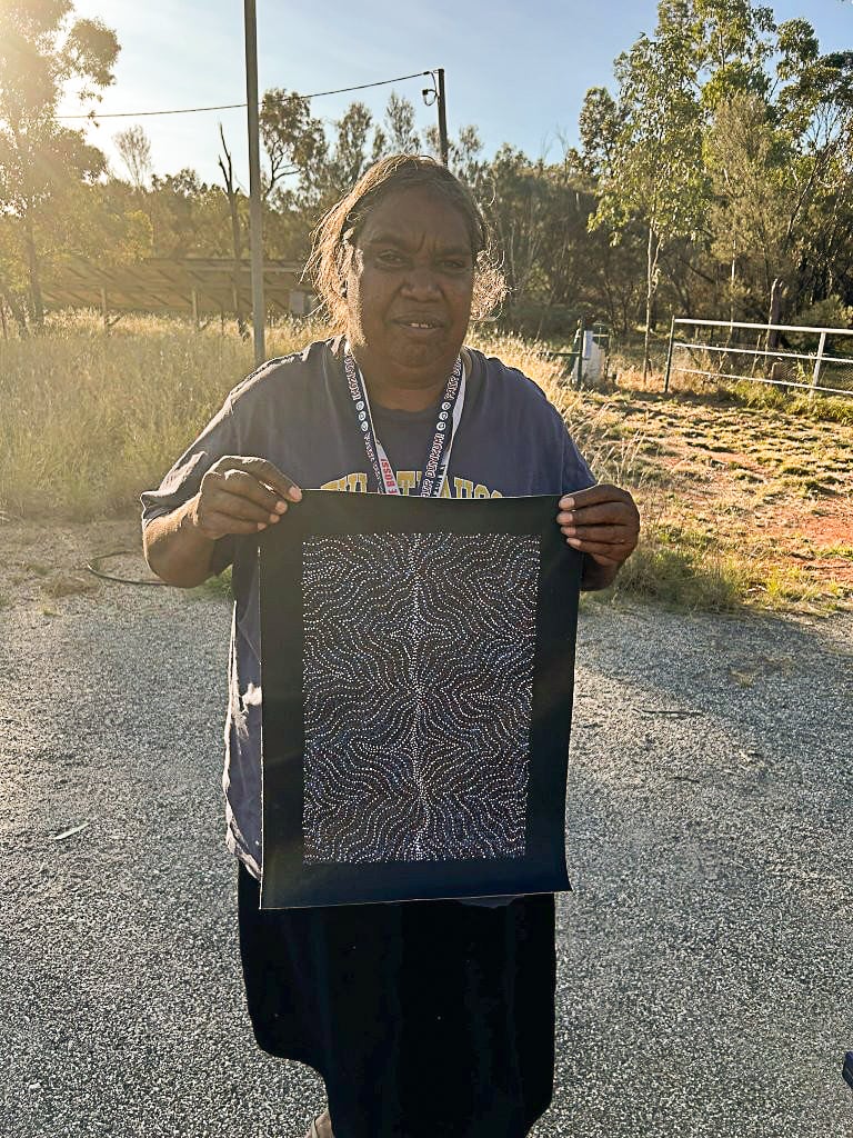 Annie Nelson Napangardi Aboriginal Art