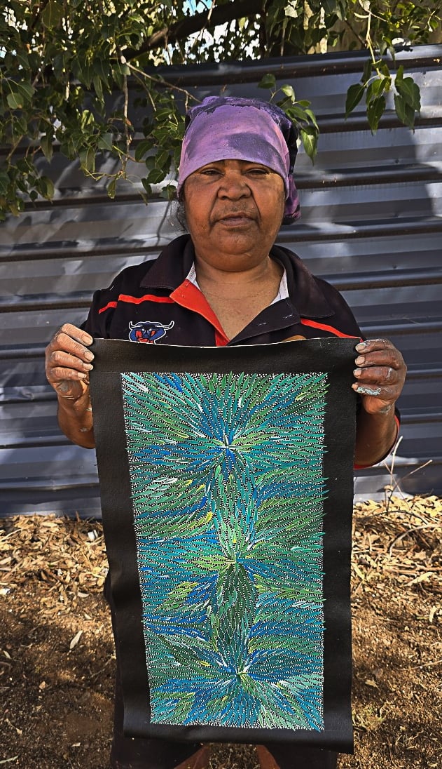 Bernadine Johnson Kemarre Aboriginal Art