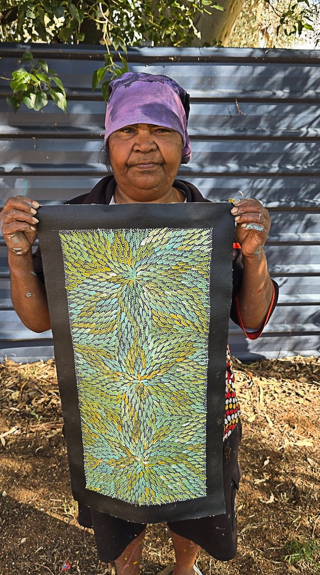 Bernadine Johnson Kemarre Aboriginal Art