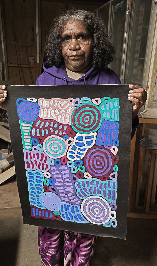 Dora Mbitjana Aboriginal Art