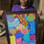 Dora Mbitjana Aboriginal Art