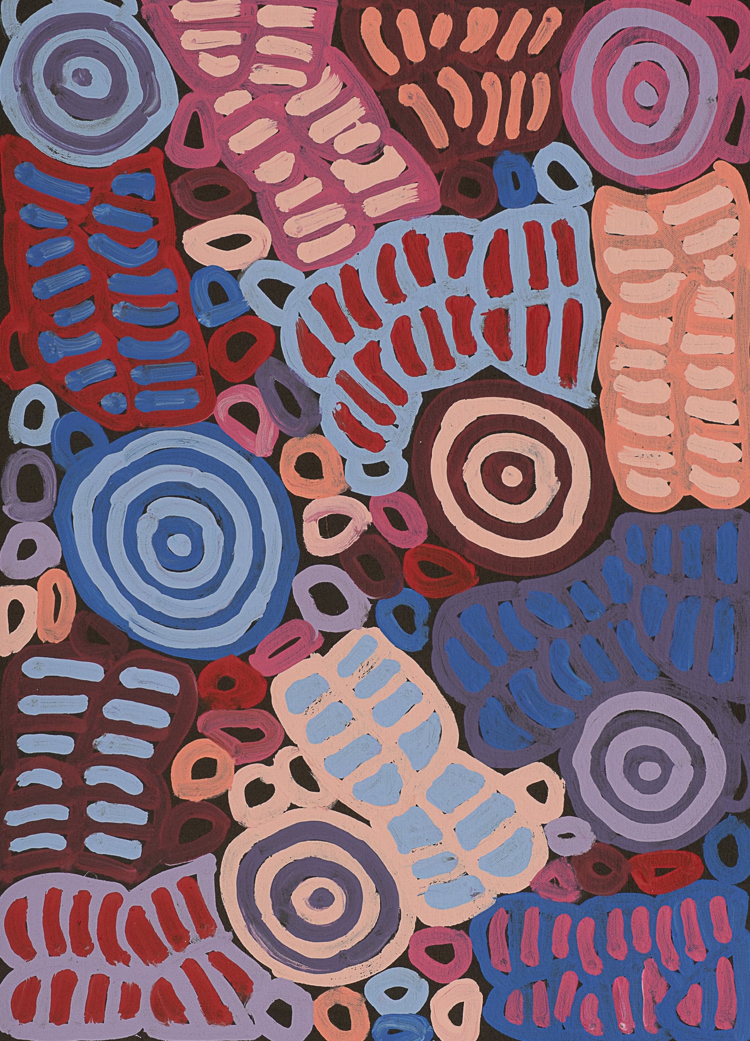 Dora Mbitjana Aboriginal Art