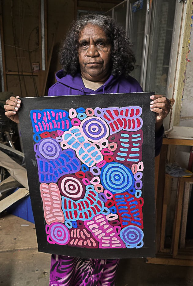 Dora Mbitjana Aboriginal Art