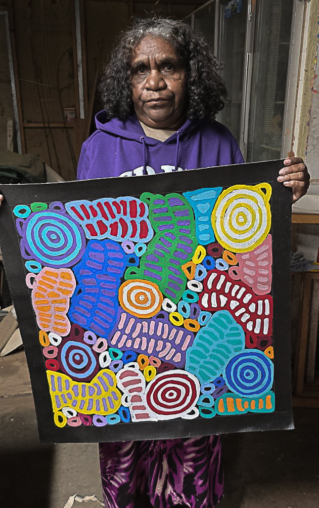 Dora Mbitjana Aboriginal Art