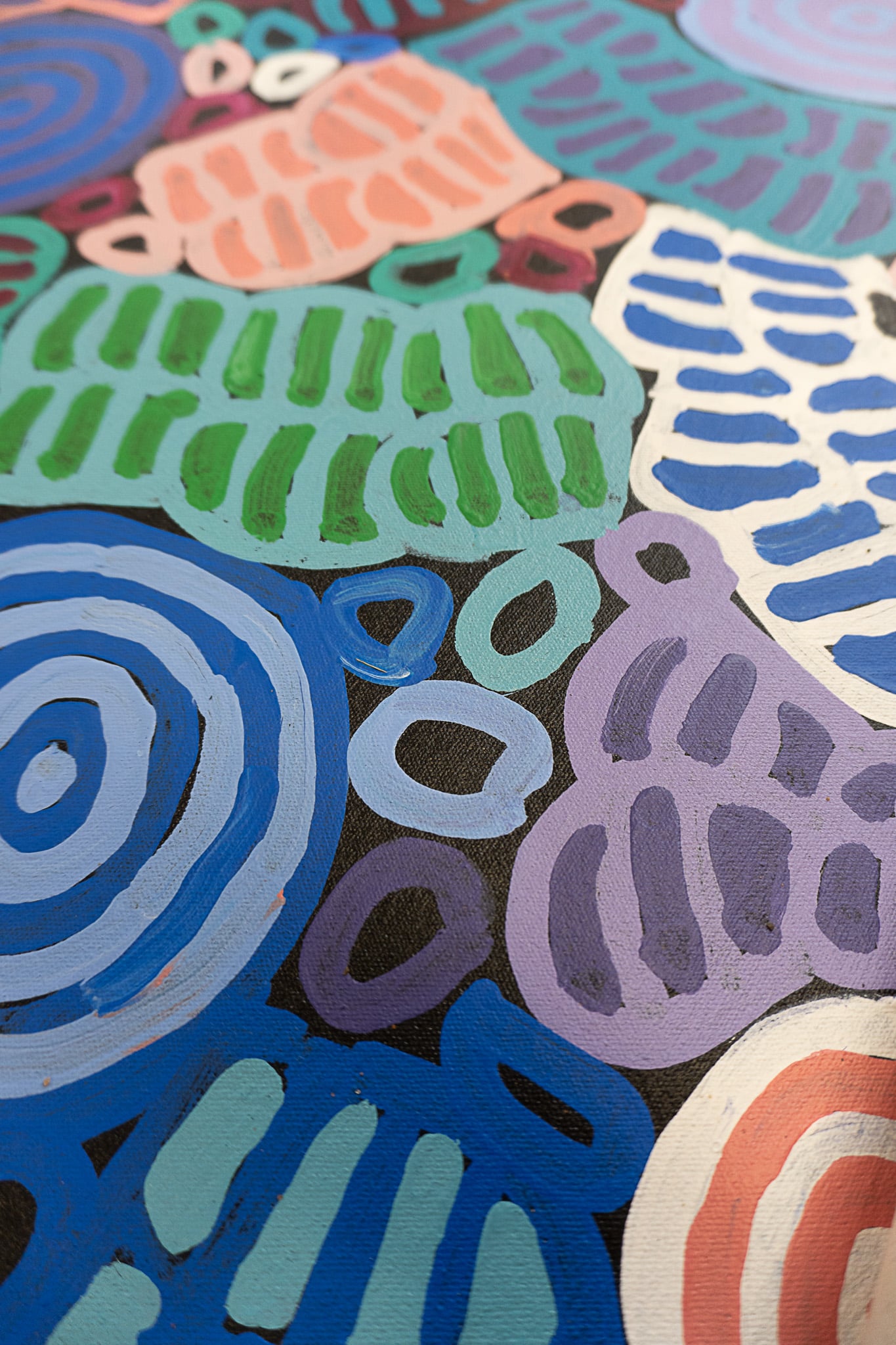 Dora Mbitjana Aboriginal Art