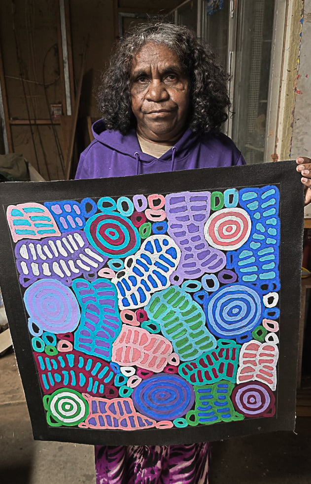 Dora Mbitjana Aboriginal Art