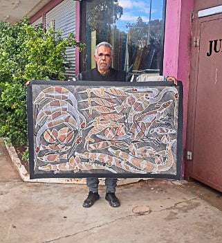 Eddie Blitner Aboriginal Art