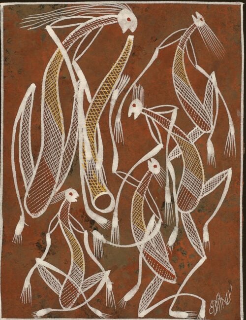Eddie Blitner Aboriginal Art