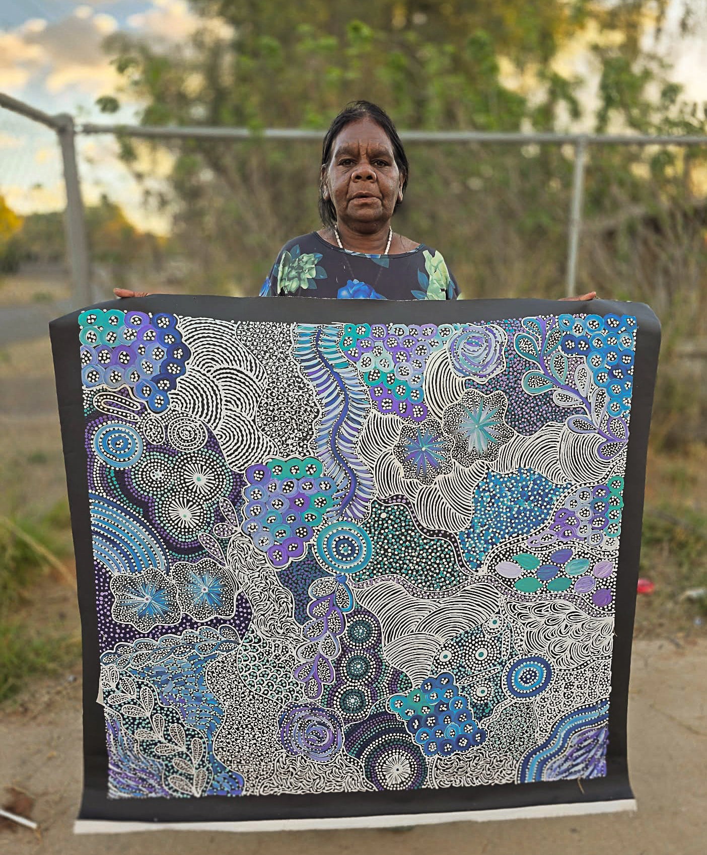 Janet Golder Kngwarreye Aboriginal Art