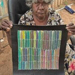 Jeannie Mills Pwerle Aboriginal Art