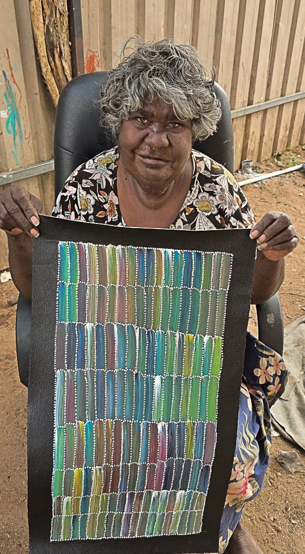 Jeannie Mills Pwerle Aboriginal Art
