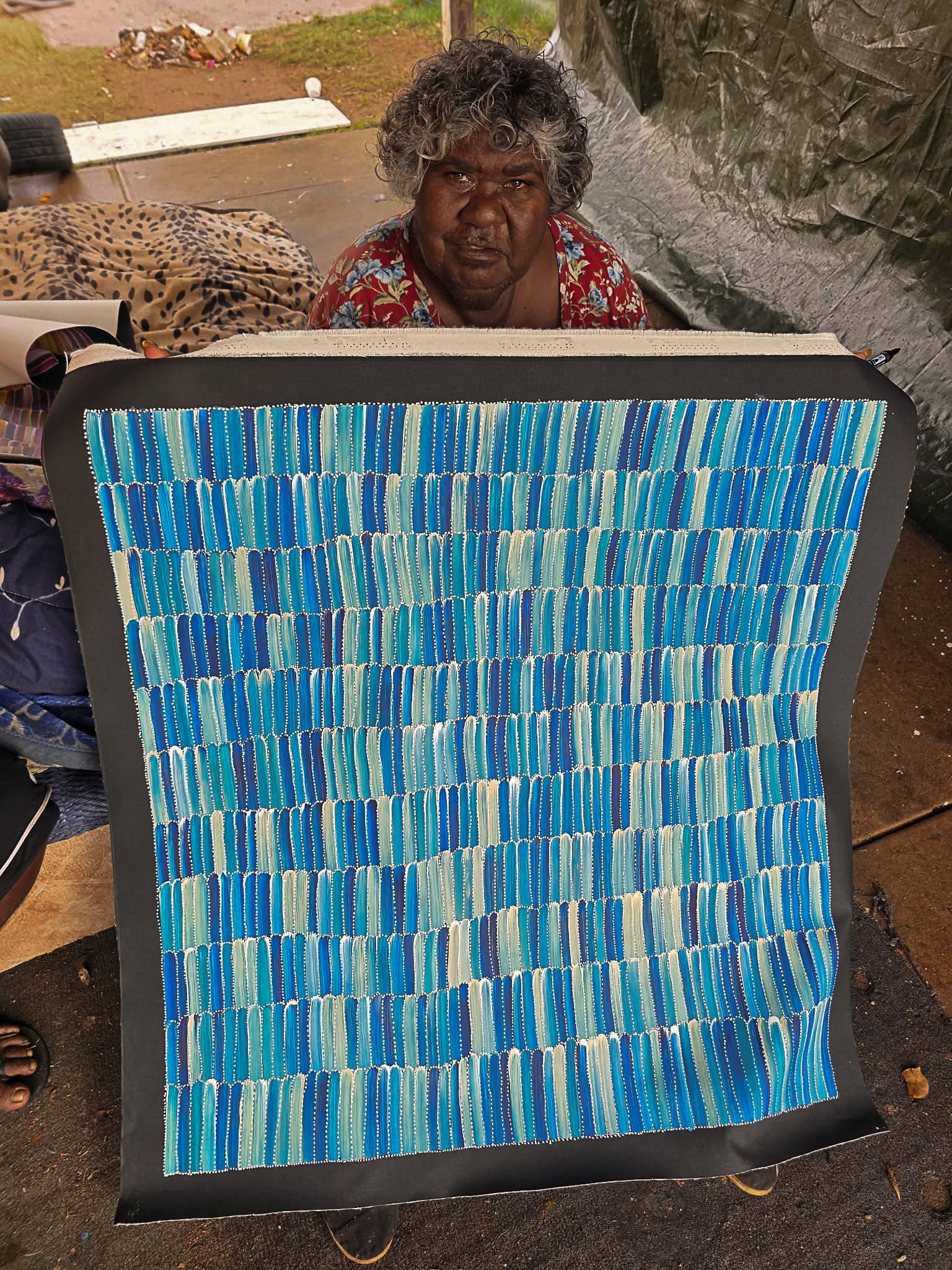 Jeannie Mills Pwerle Aboriginal Art