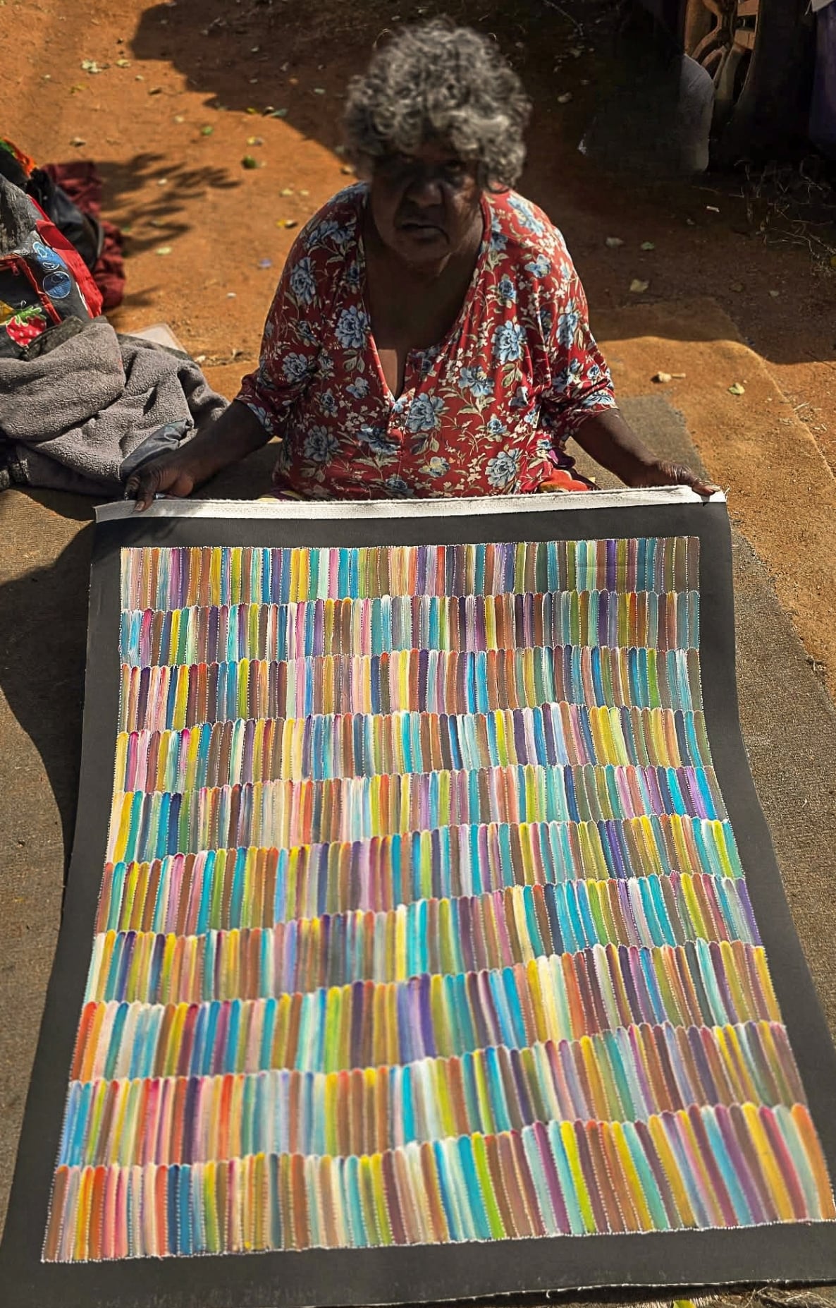 Jeannie Mills Pwerle Aboriginal Art