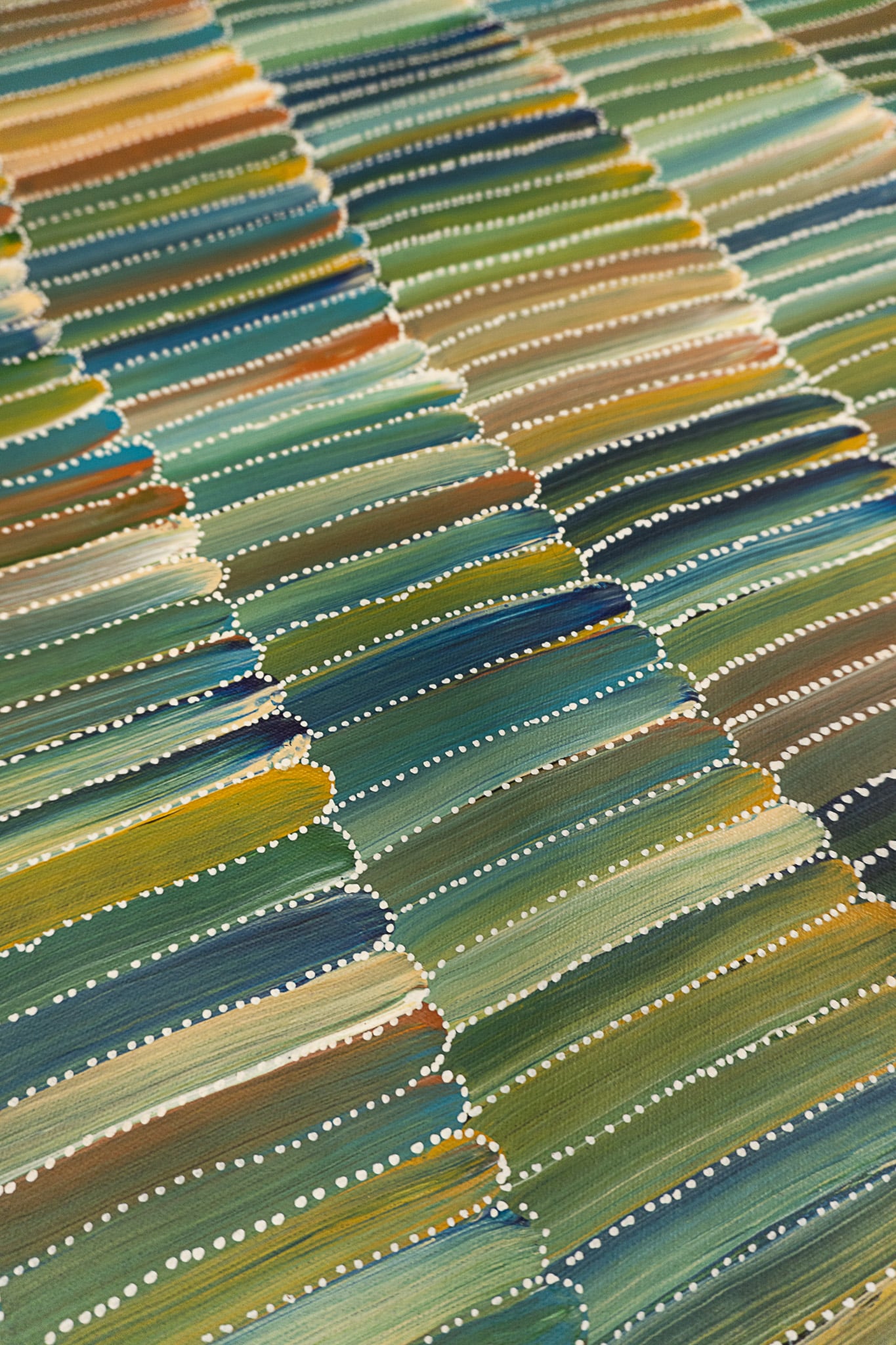 Jeannie Mills Pwerle Aboriginal Art