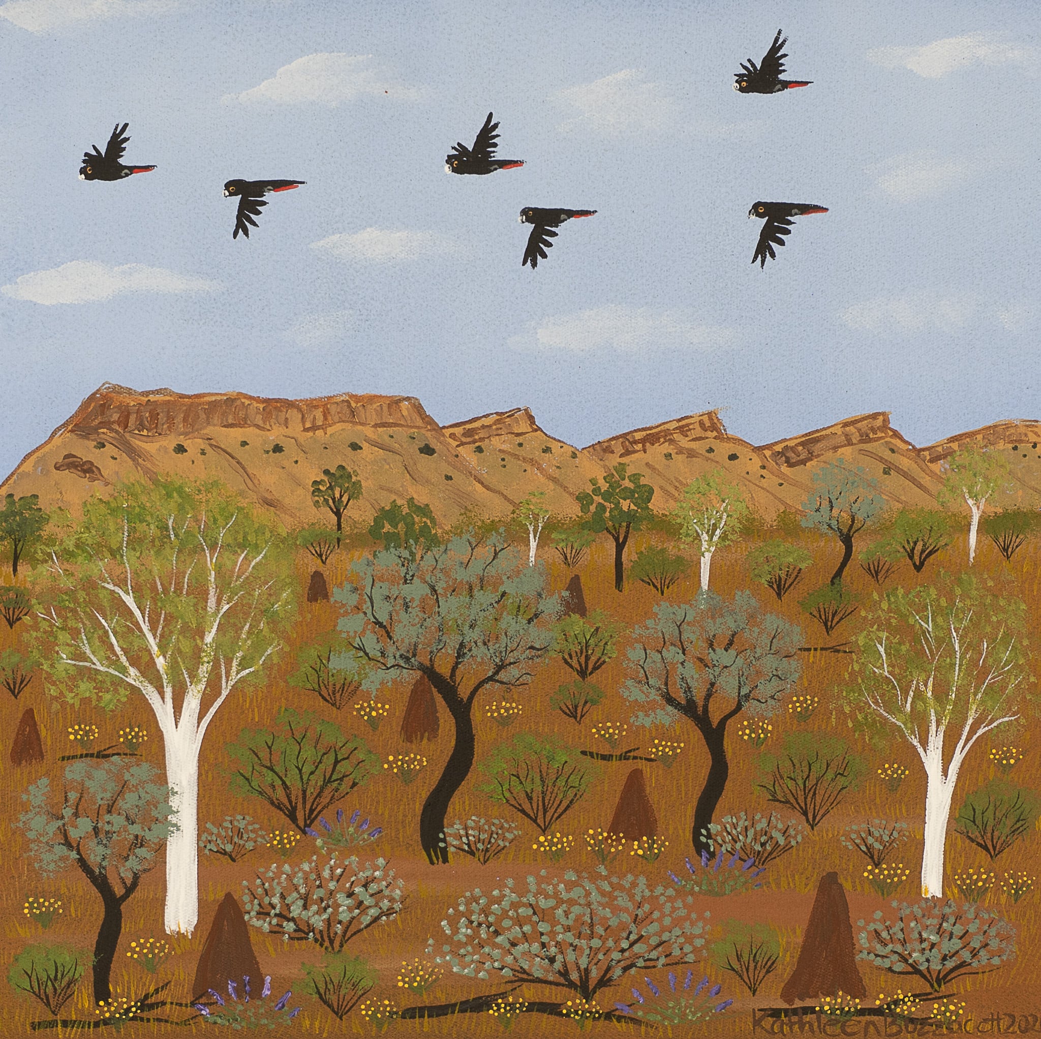 Kathleen Buzzacott Aboriginal Art