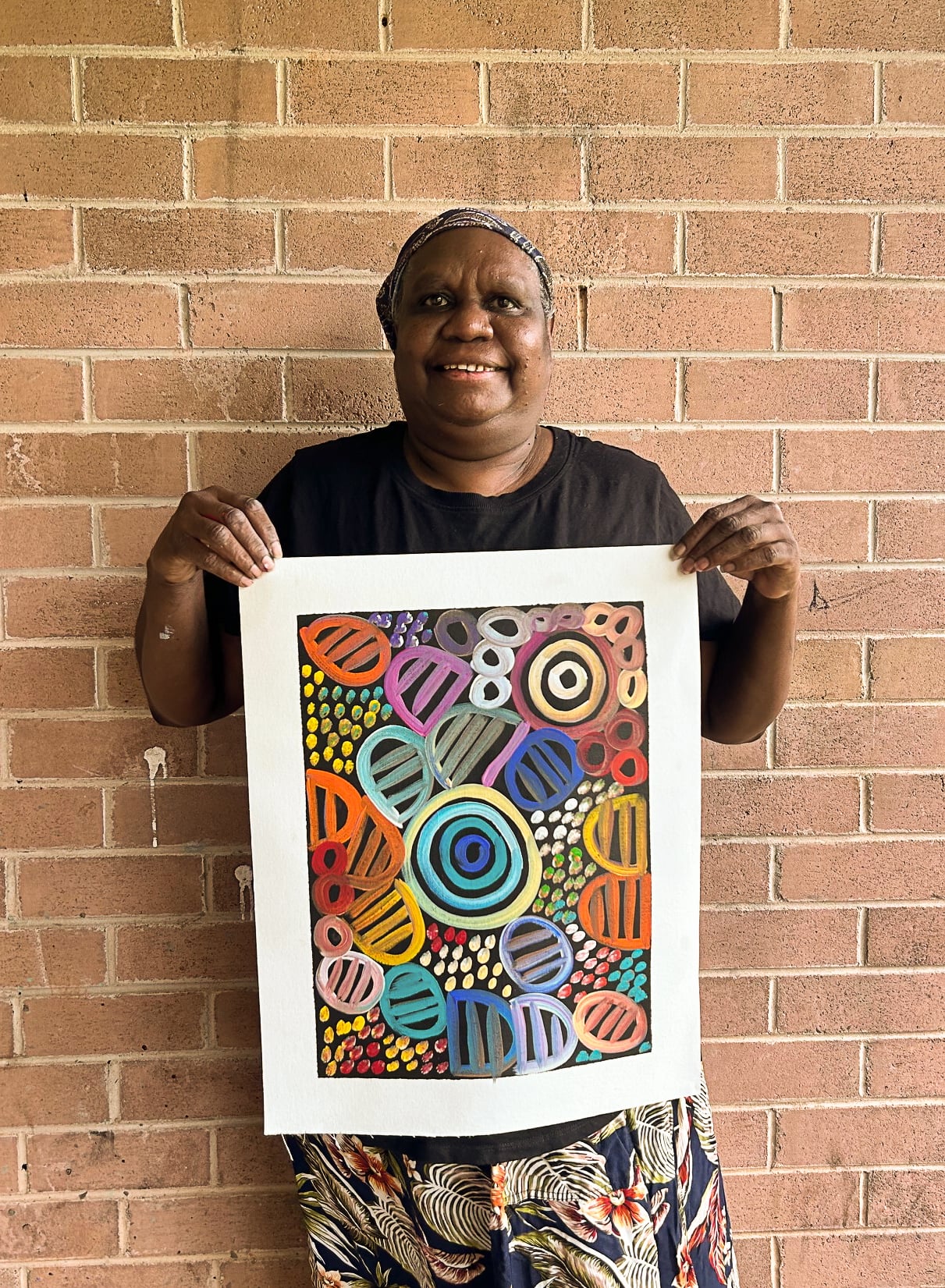 Louise Numina Napananka Aboriginal Art