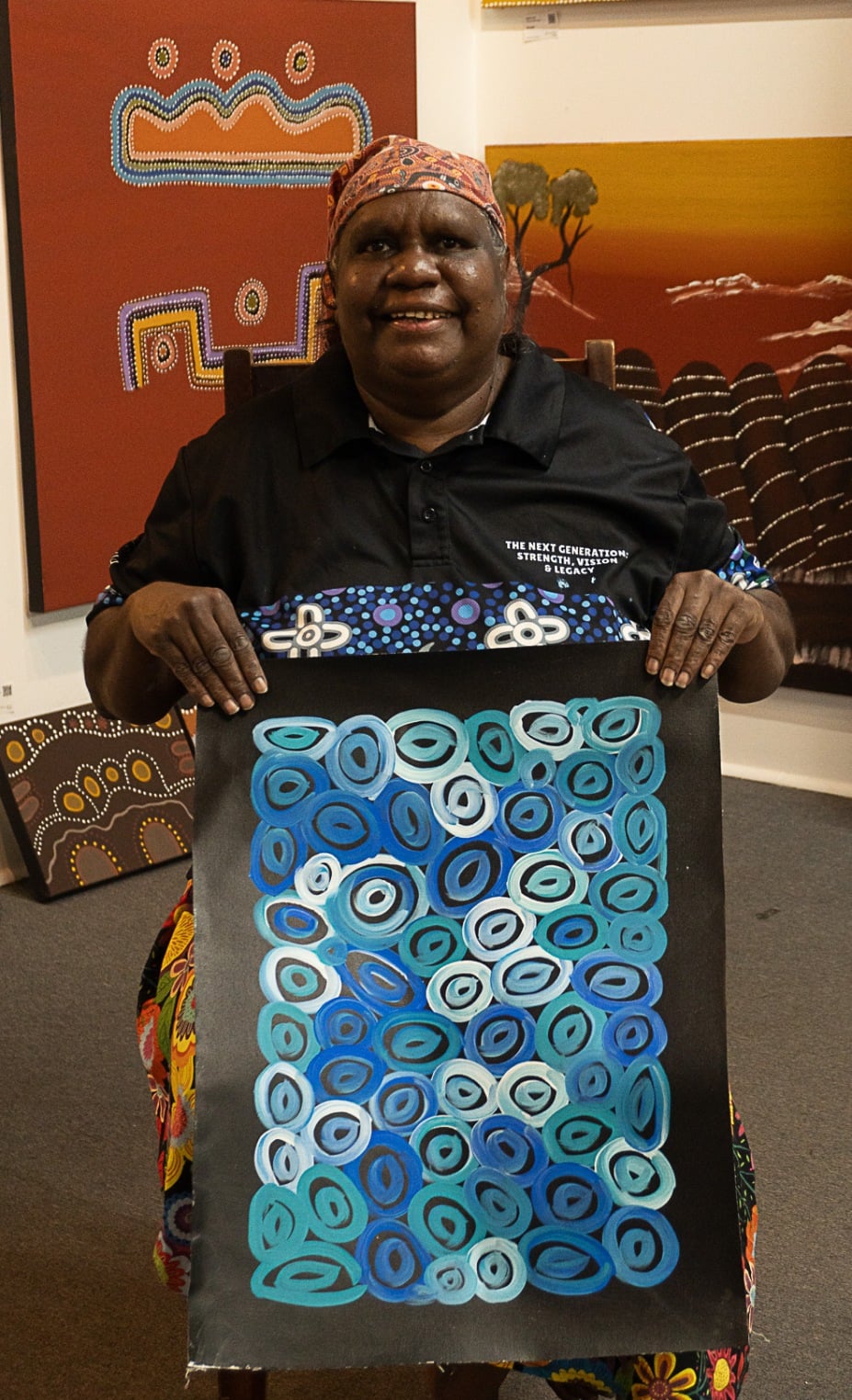 Louise Numina Napananka Aboriginal Art