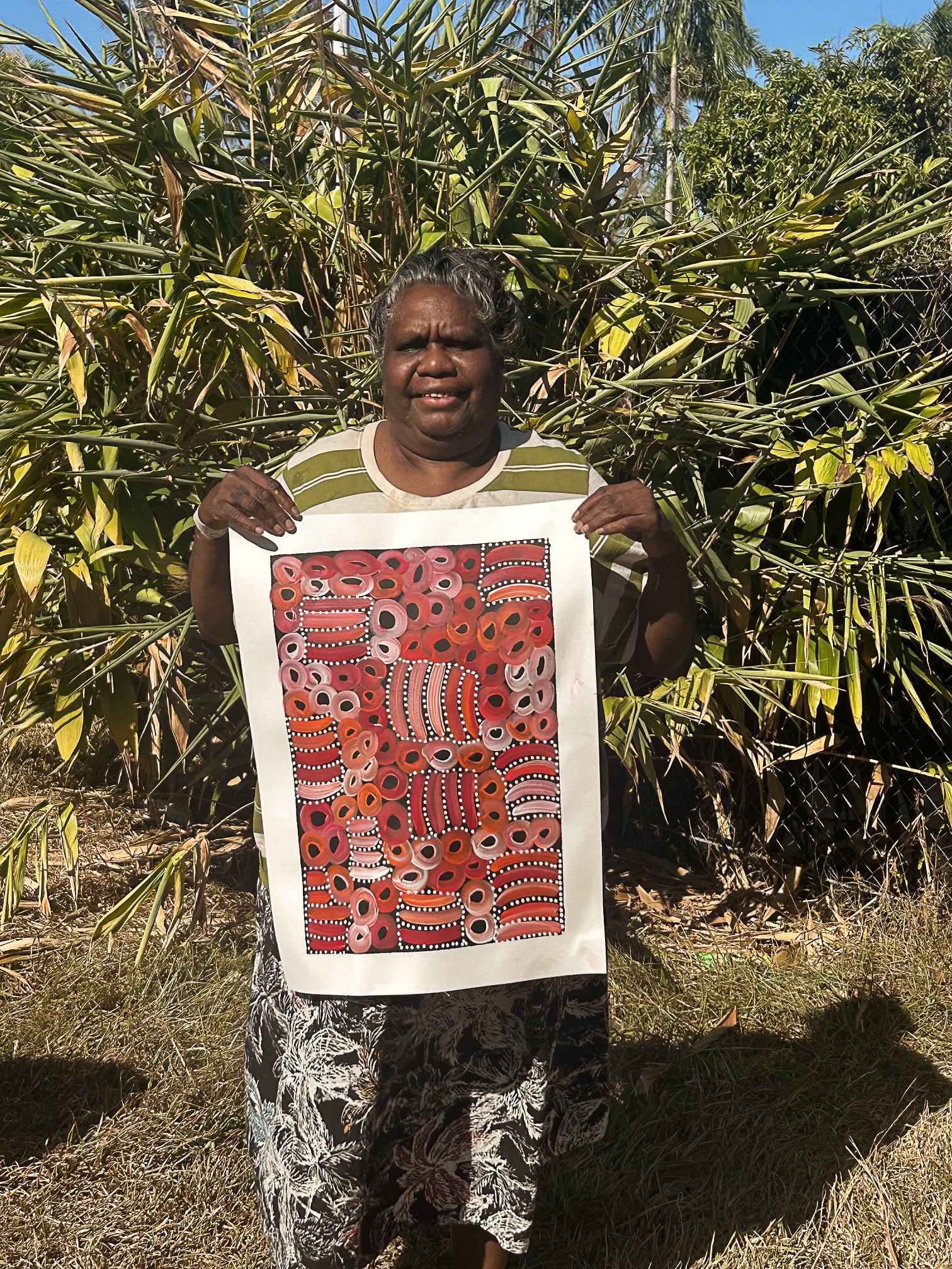 Louise Numina Napananka Aboriginal Art