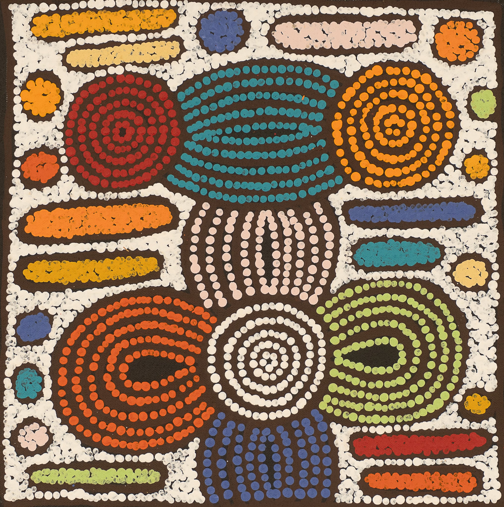 Nellie Marks Nakamarra Aboriginal Art