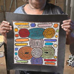 Nellie Marks Nakamarra Aboriginal Art