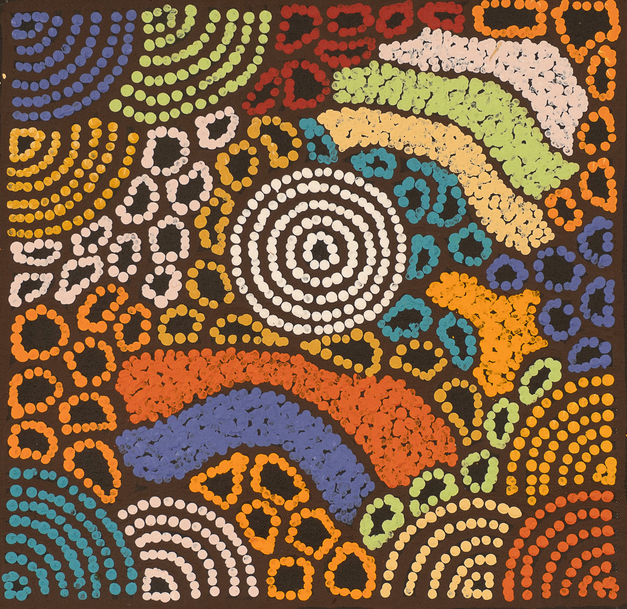Nellie Marks Nakamarra Aboriginal Art