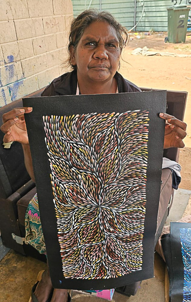 Roseanne Morton Petyarre Aboriginal Art