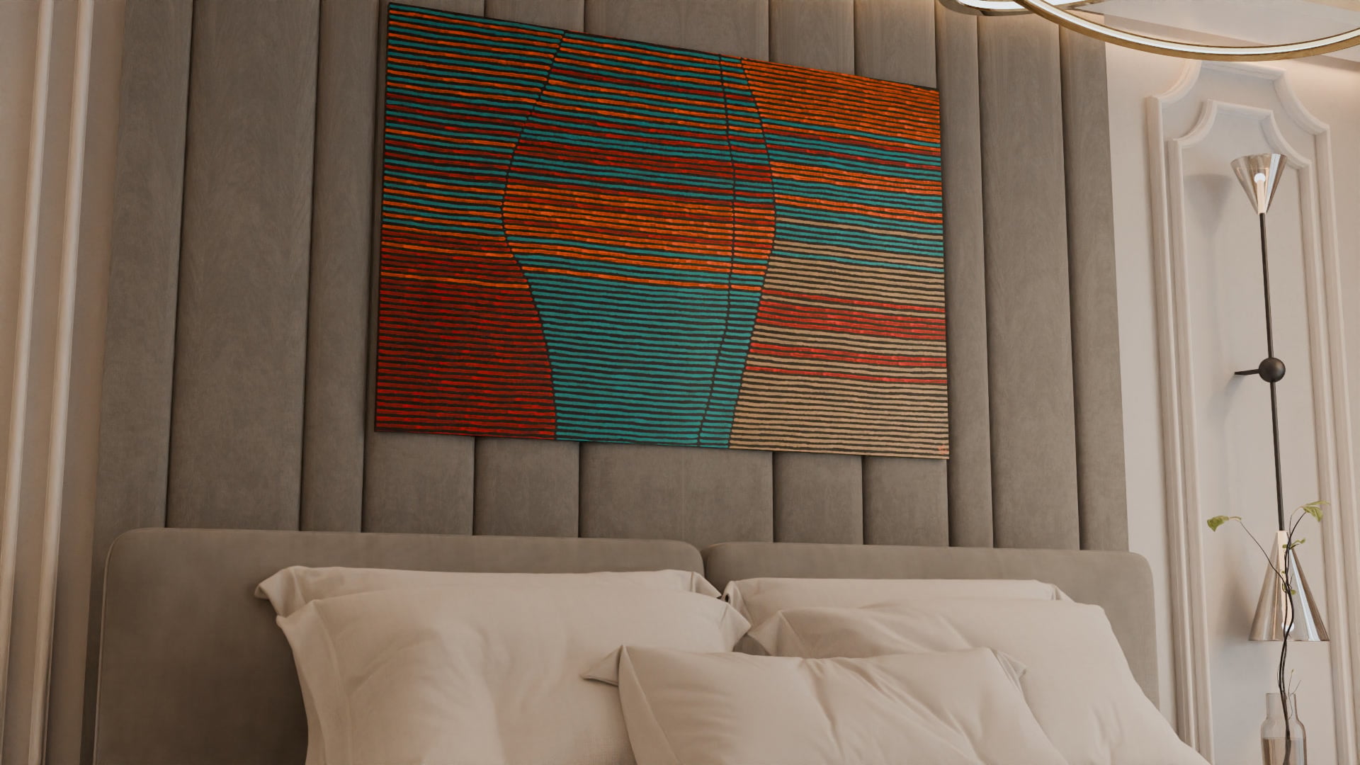 Kurun Warun / Desert Rains (19026) - MOCKLIO room mockup 1