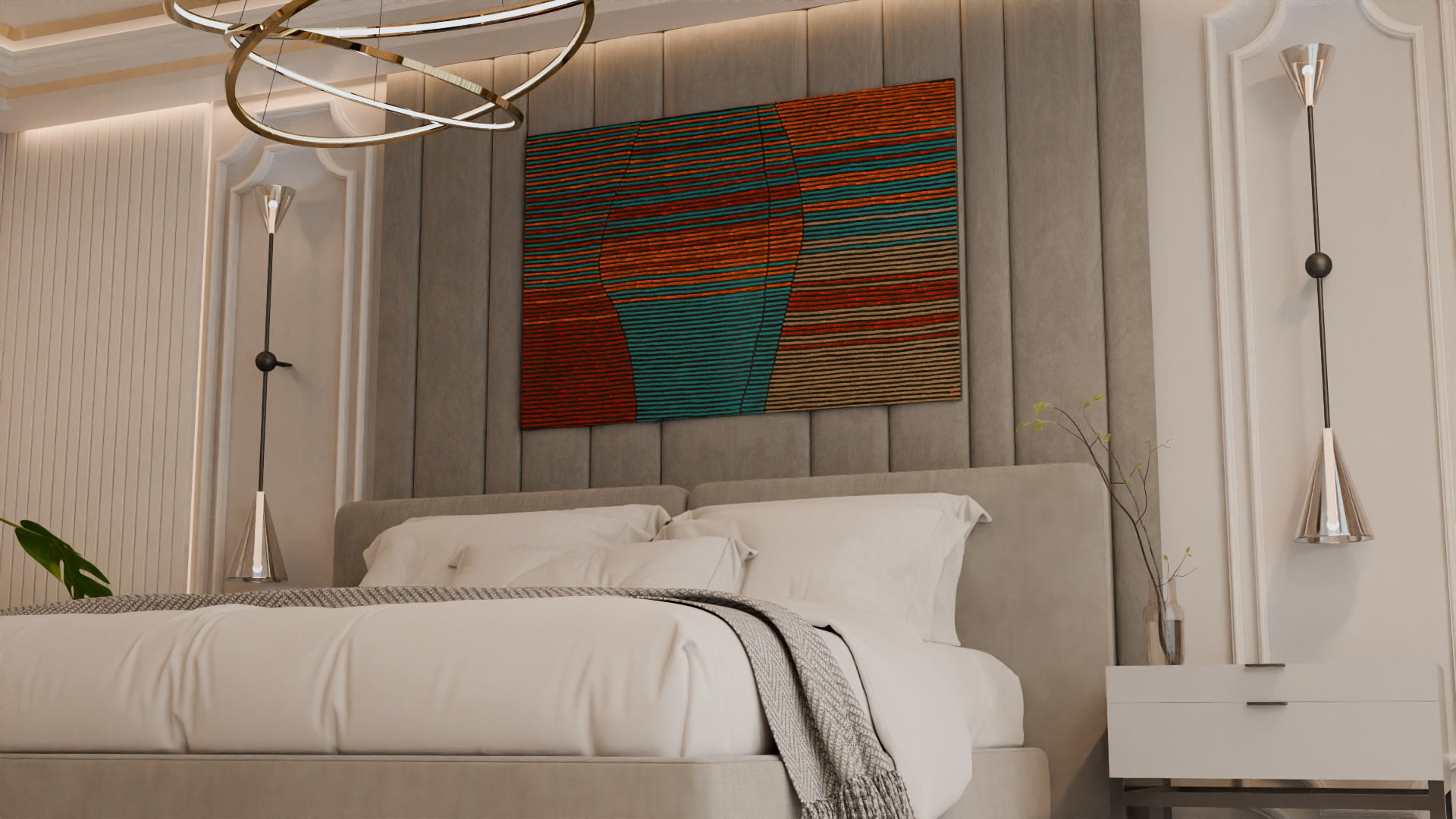 Kurun Warun / Desert Rains (19026) - MOCKLIO room mockup 3