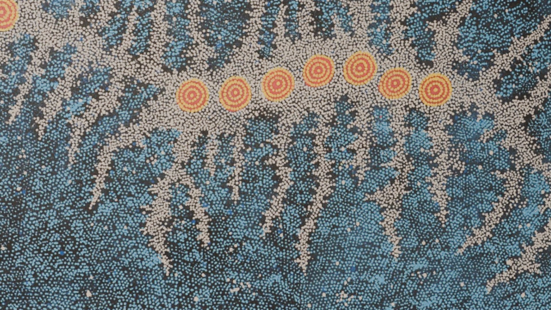 Gabriella Possum Nungurrayi / Seven Sisters (Milky Way) Dreaming (19980) - MOCKLIO room mockup 2