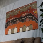 June Peters / Texas (Ngarrgaroon) Hills (19981) - MOCKLIO room mockup 2