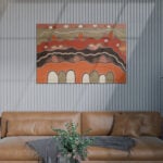 June Peters / Texas (Ngarrgaroon) Hills (19981) - MOCKLIO room mockup 3