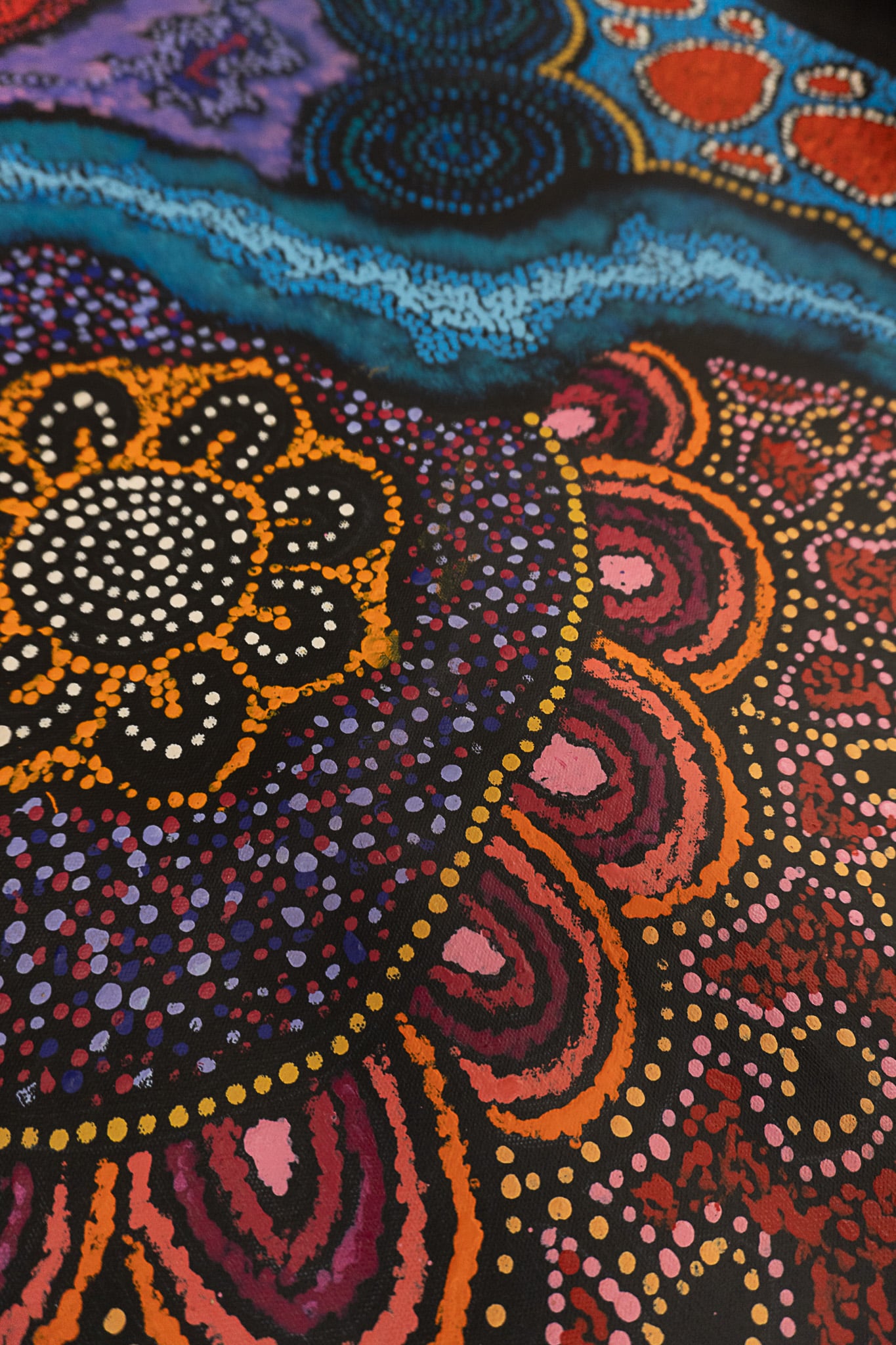 Damien and Yilpi Marks Aboriginal Art