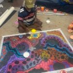 Damien and Yilpi Marks Aboriginal Art