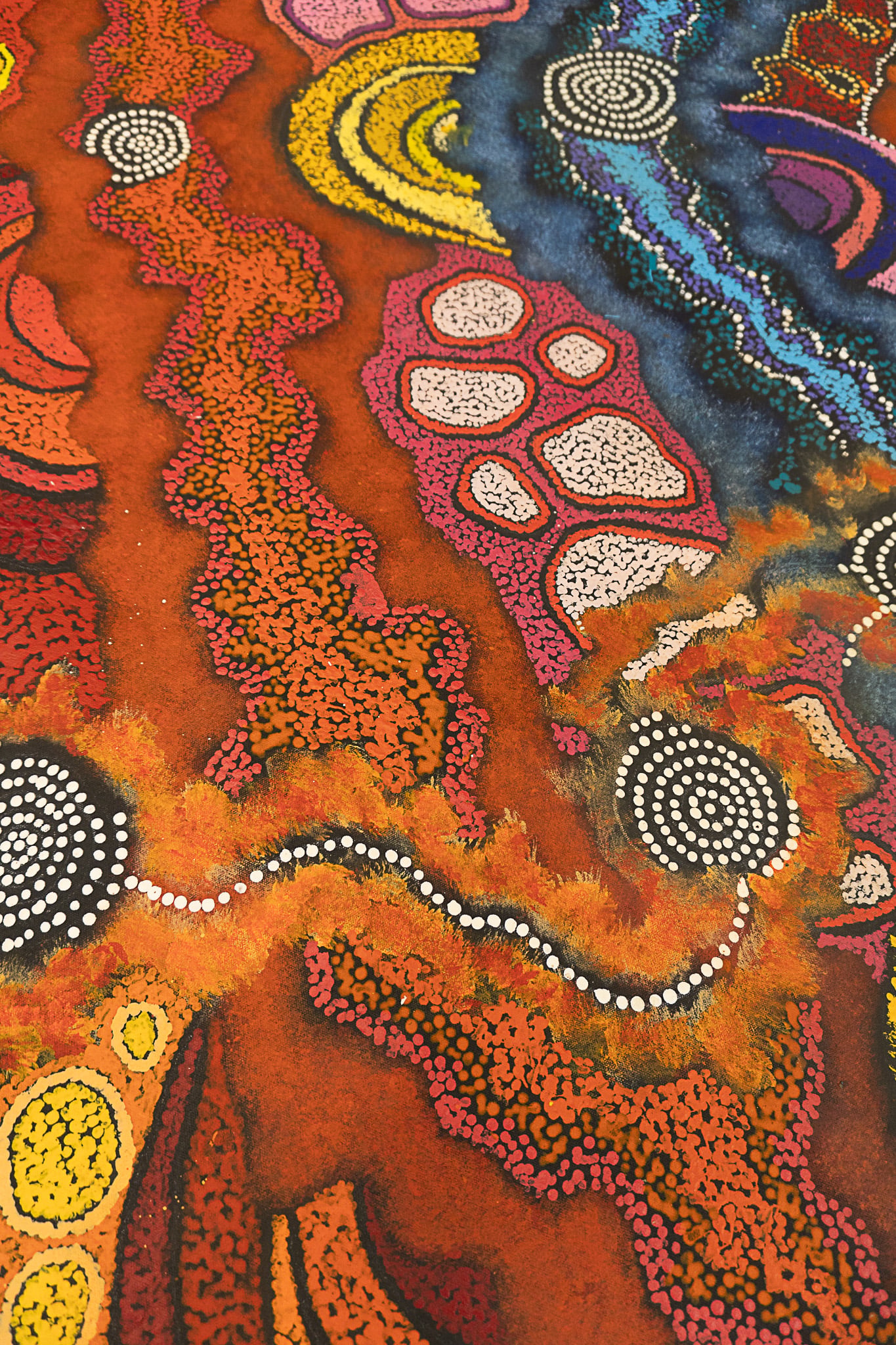 Damien and Yilpi Marks Aboriginal Art