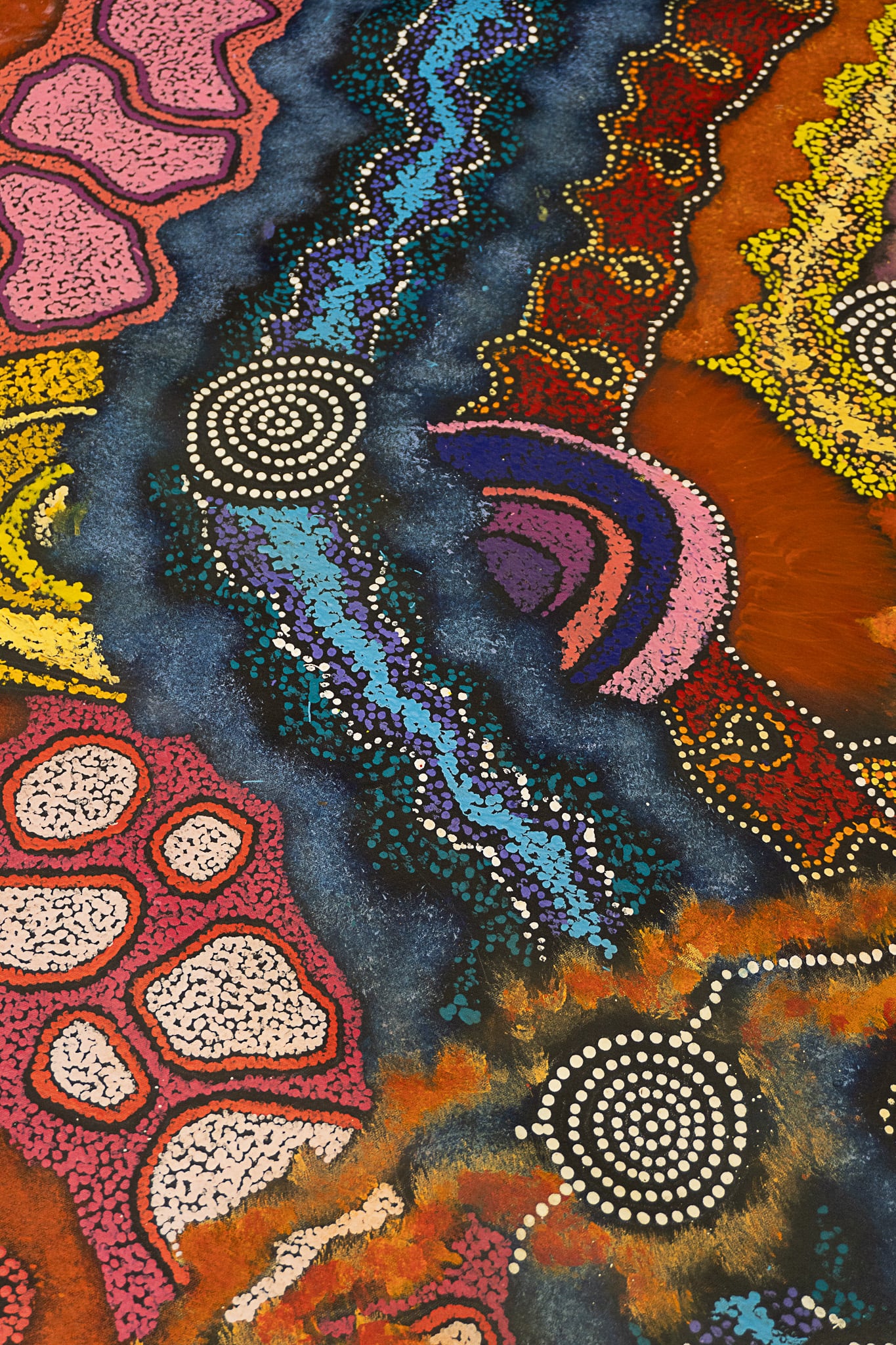 Damien and Yilpi Marks Aboriginal Art