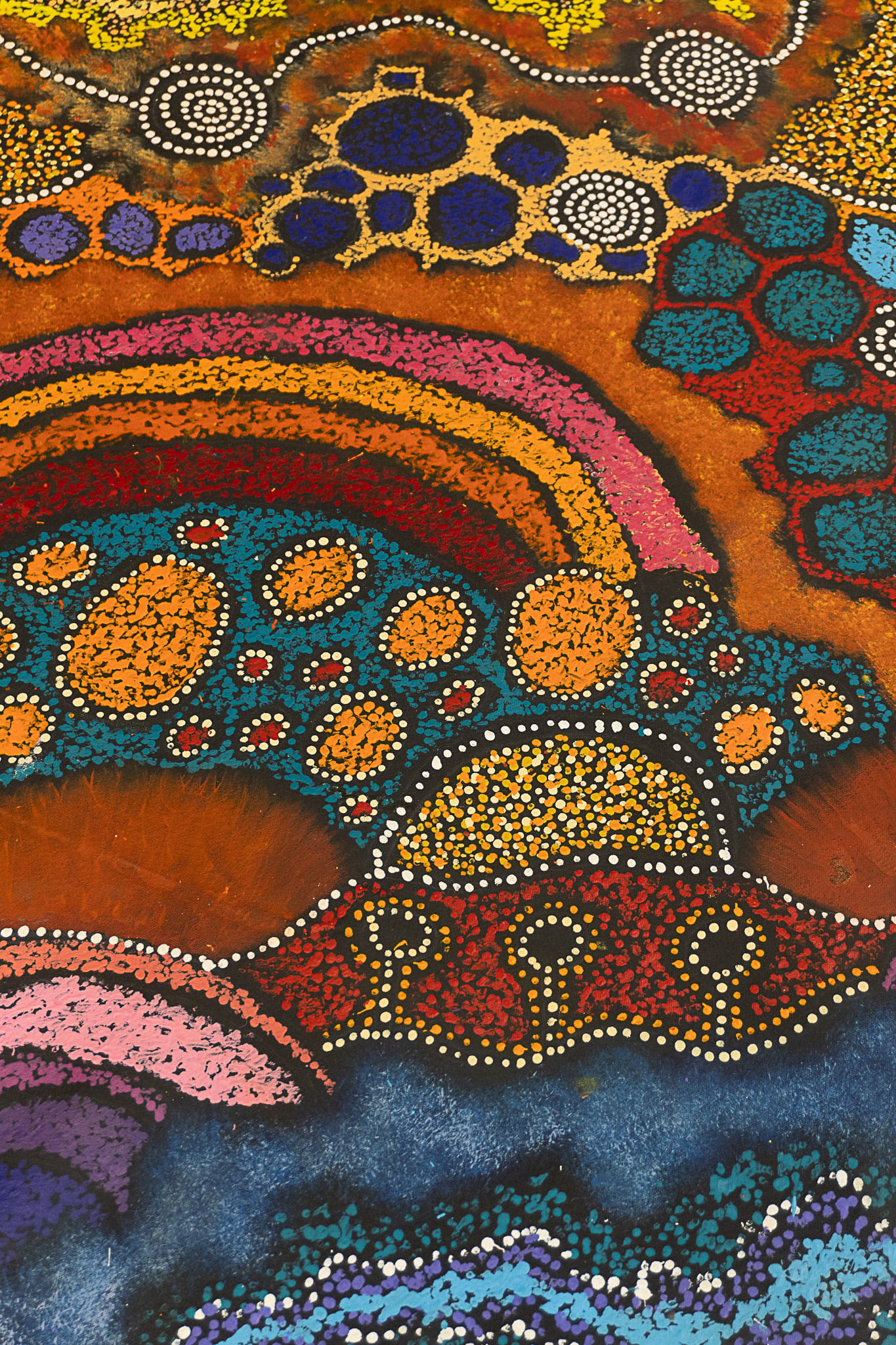 Damien and Yilpi Marks Aboriginal Art