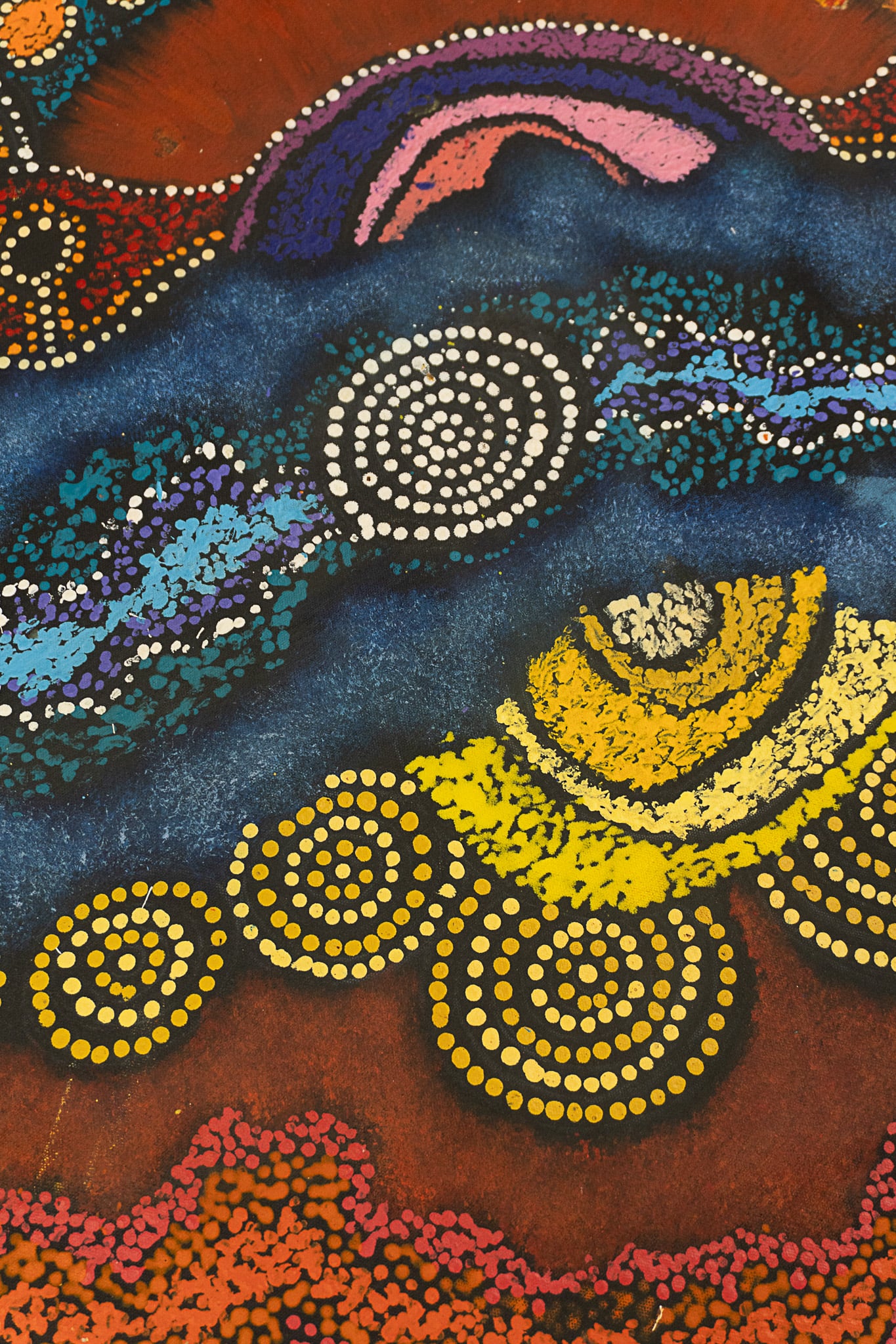 Damien and Yilpi Marks Aboriginal Art