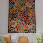 Lee Nangala Gallagher / Emu Dreaming (247-24ny) - MOCKLIO room mockup 2