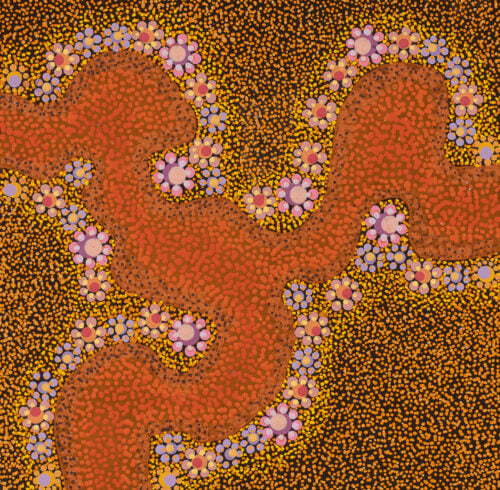 Andrew Tjupurrula Highfold Aboriginal Art