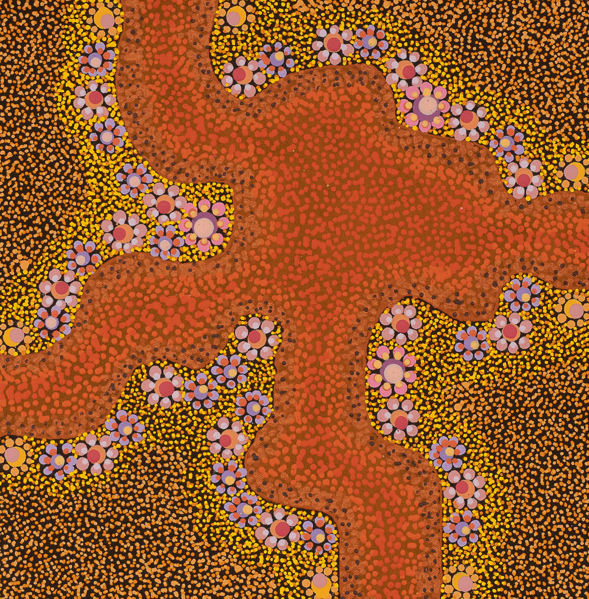 Andrew Tjupurrula Highfold Aboriginal Art