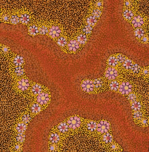 Andrew Tjupurrula Highfold Aboriginal Art