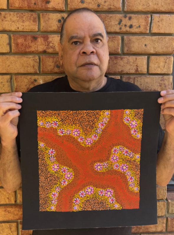 Andrew Tjupurrula Highfold Aboriginal Art