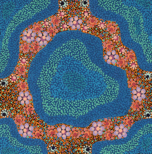 Andrew Tjupurrula Highfold Aboriginal Art