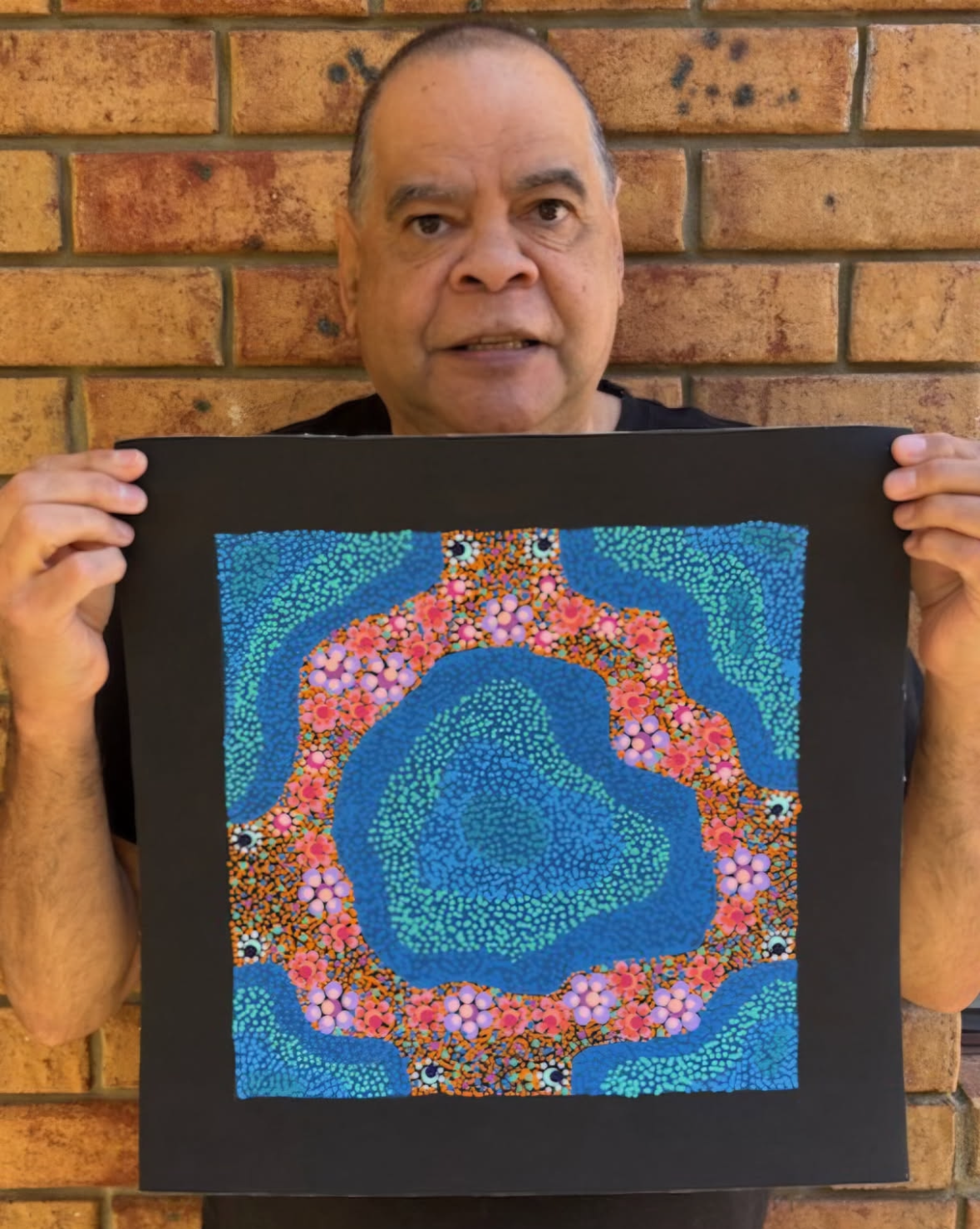 Andrew Tjupurrula Highfold Aboriginal Art