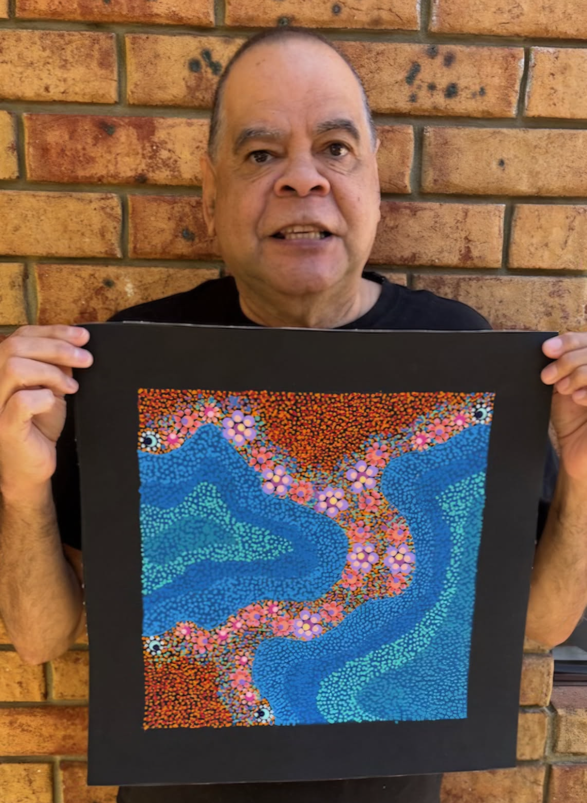 Andrew Tjupurrula Highfold Aboriginal Art