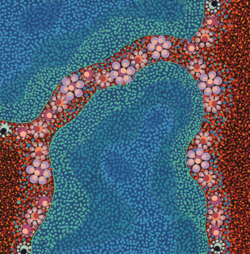 Andrew Tjupurrula Highfold Aboriginal Art
